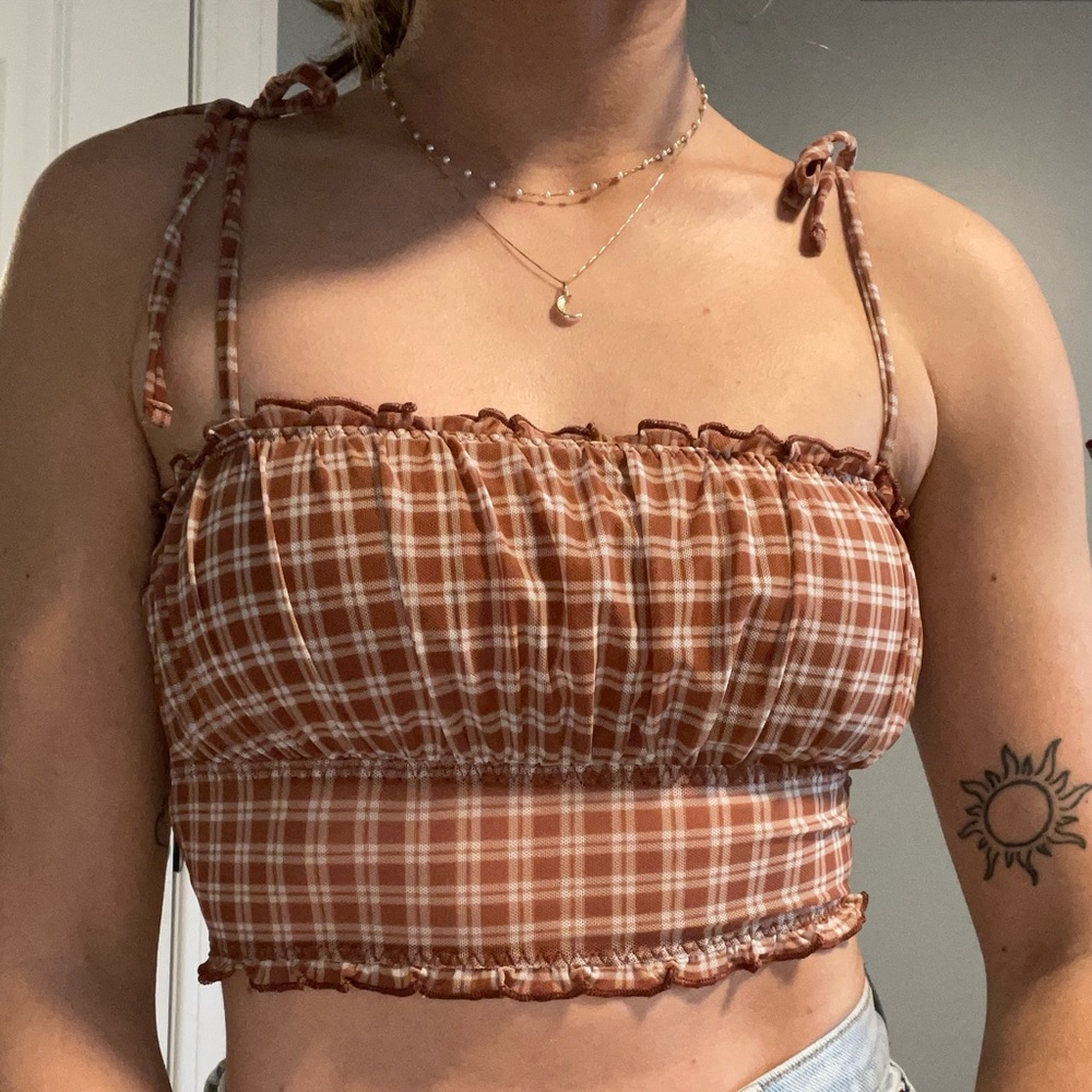 Hollister Tie Strap Croptop